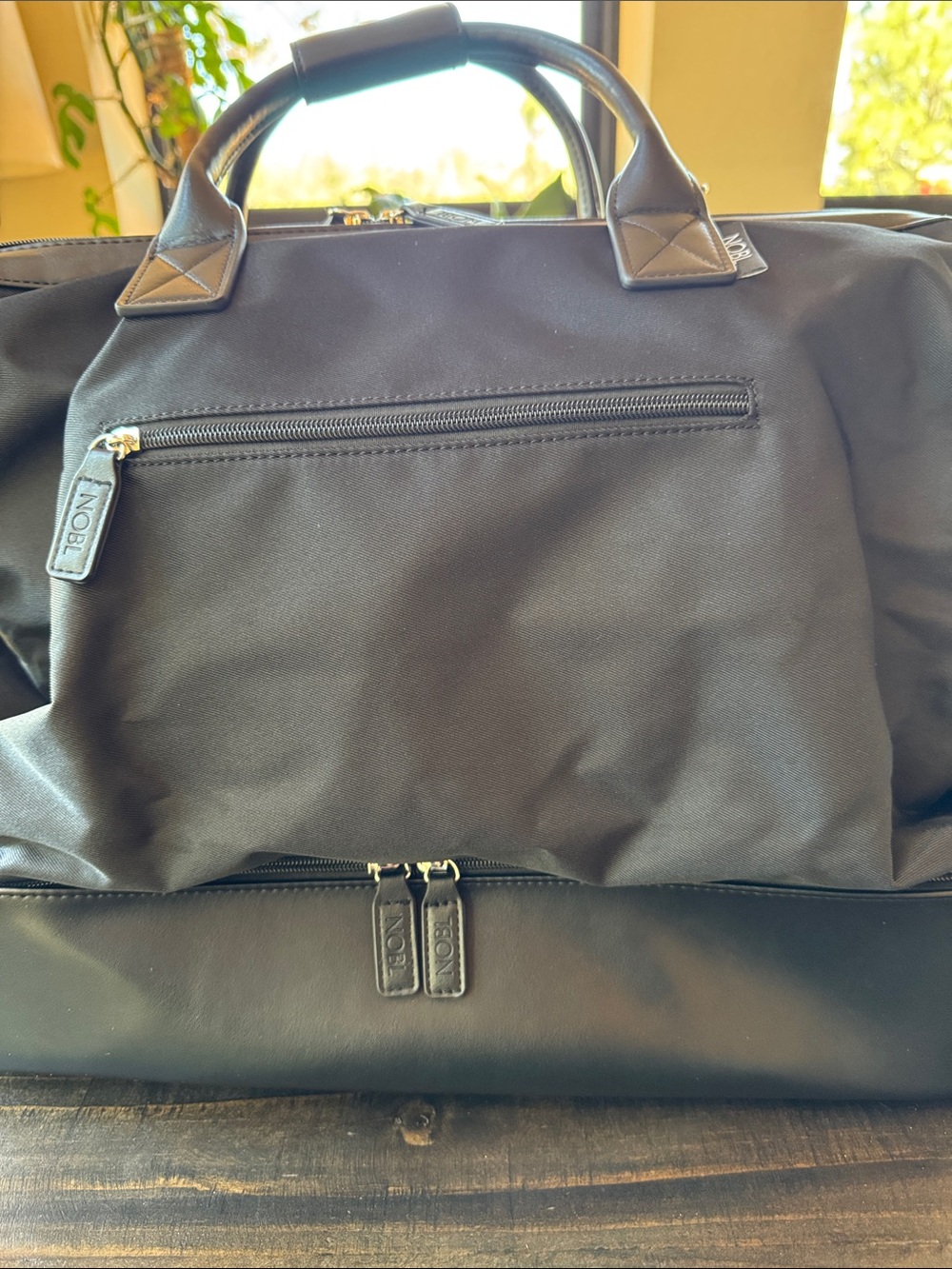 New Black Nobl Unisex Weekender Travel bag